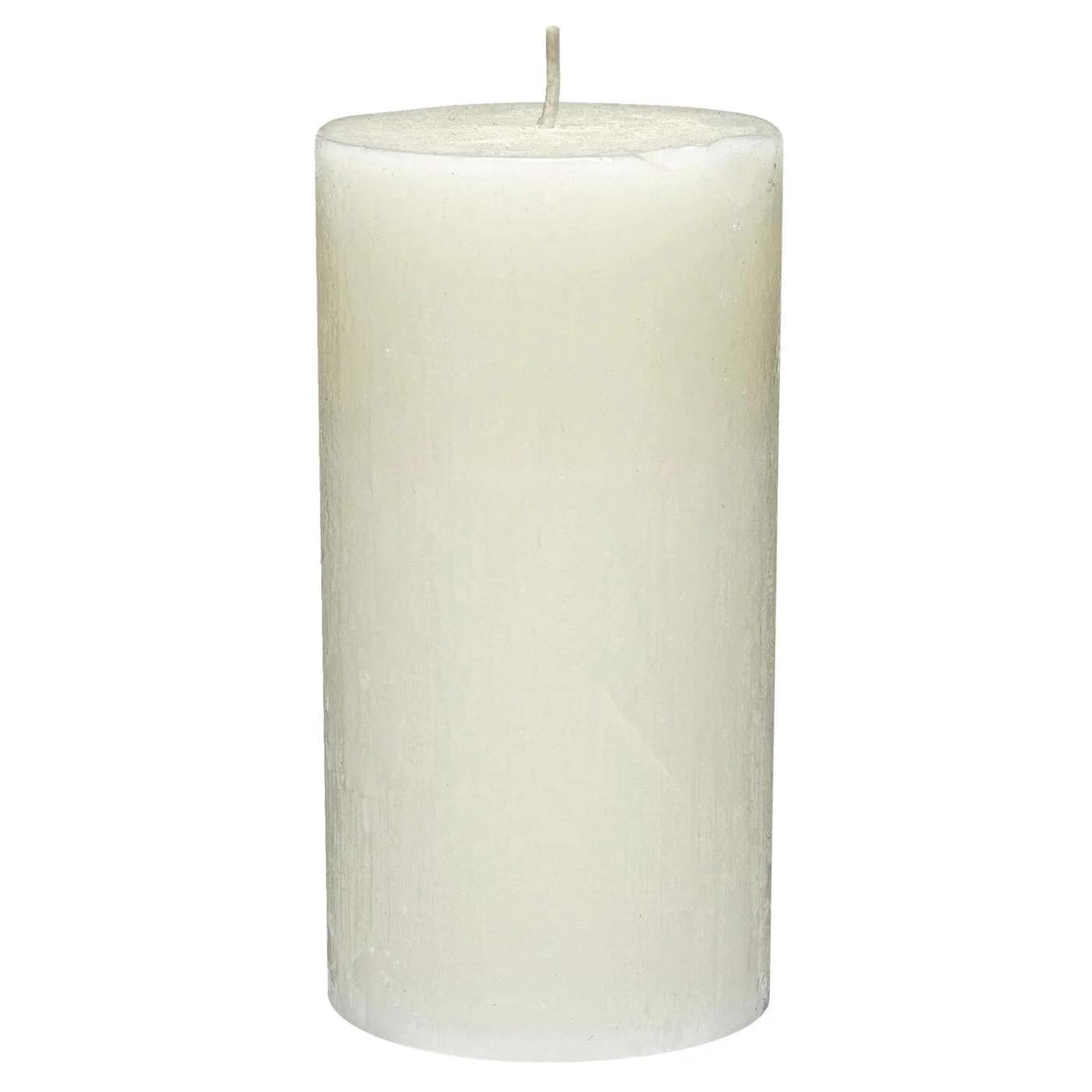RubinLicht Rustic Pillar Candle in Champagne 100x50mm
