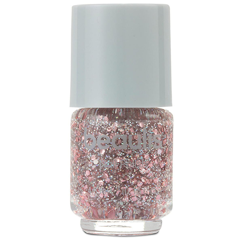 Beaulis 80's Party Nail Polish Set: Long Lasting, Glittery, Quick Dry & Chip Resistant - Bright Nostalgic Colors for Manicures & Pedicures