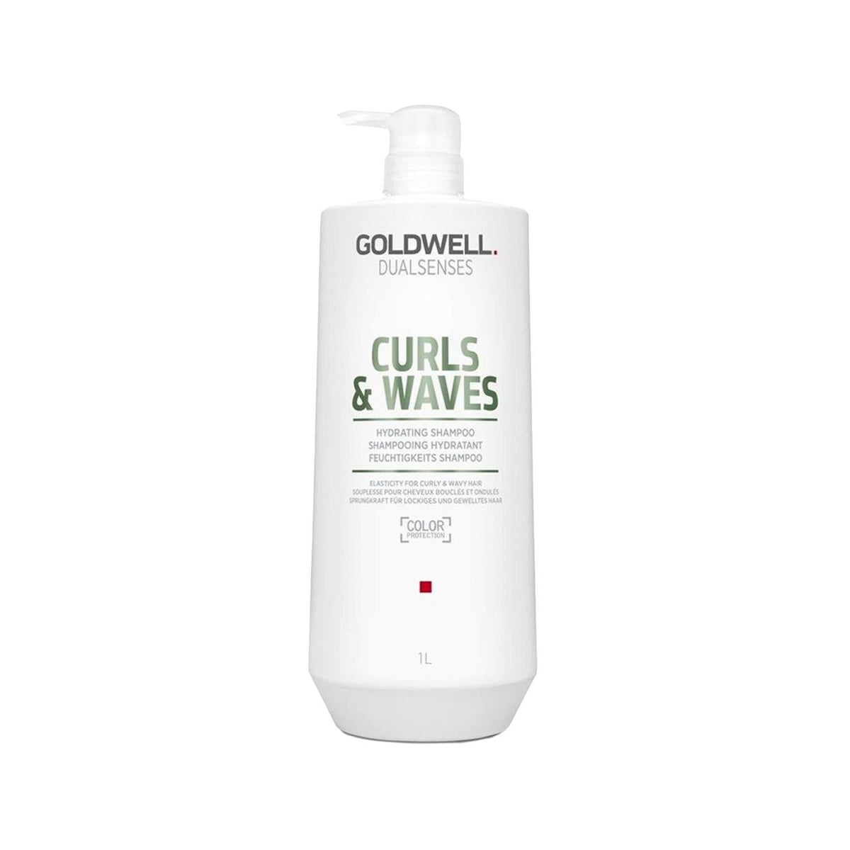 Goldwell Dualsenses Curls & Waves Moisturizing Shampoo for Curly Hair - 1000ml Hydrating Sulfate-Free Shampoo