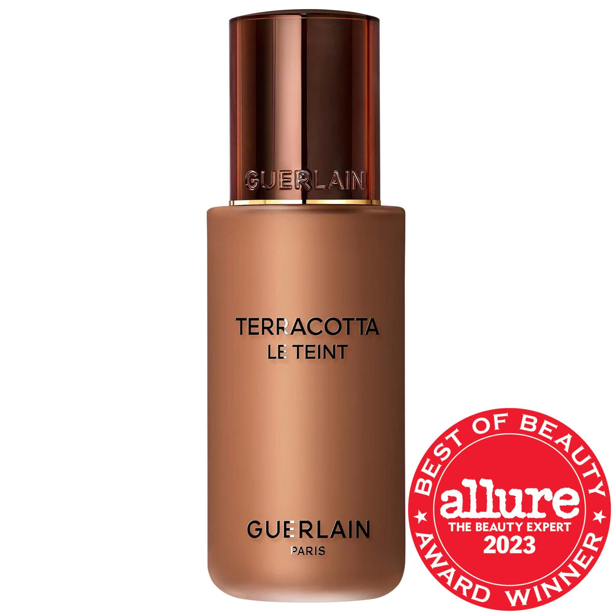 Guerlain Terracotta Le Teint: Luminous Matte Foundation - 24H Wear, Medium Coverage, Healthy Glow, Cruelty-Free & Argan Oil Infused
