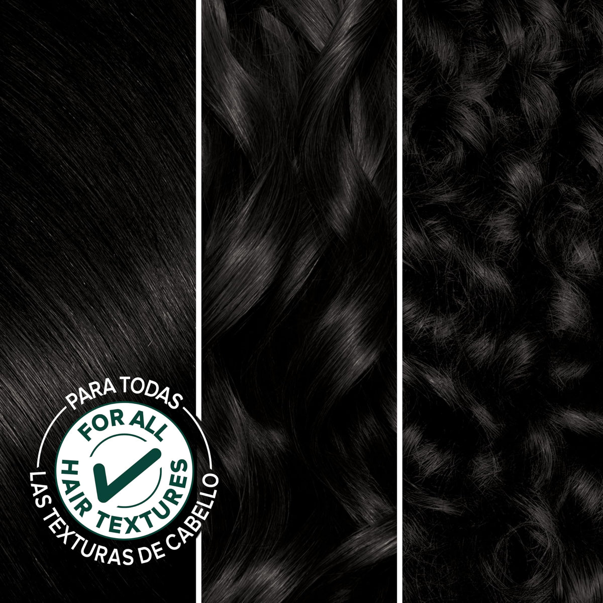 Garnier Nutrisse Ultra Creme 1 Black Hair Dye - Vegan Hair Dye, Nourishing Hair Color