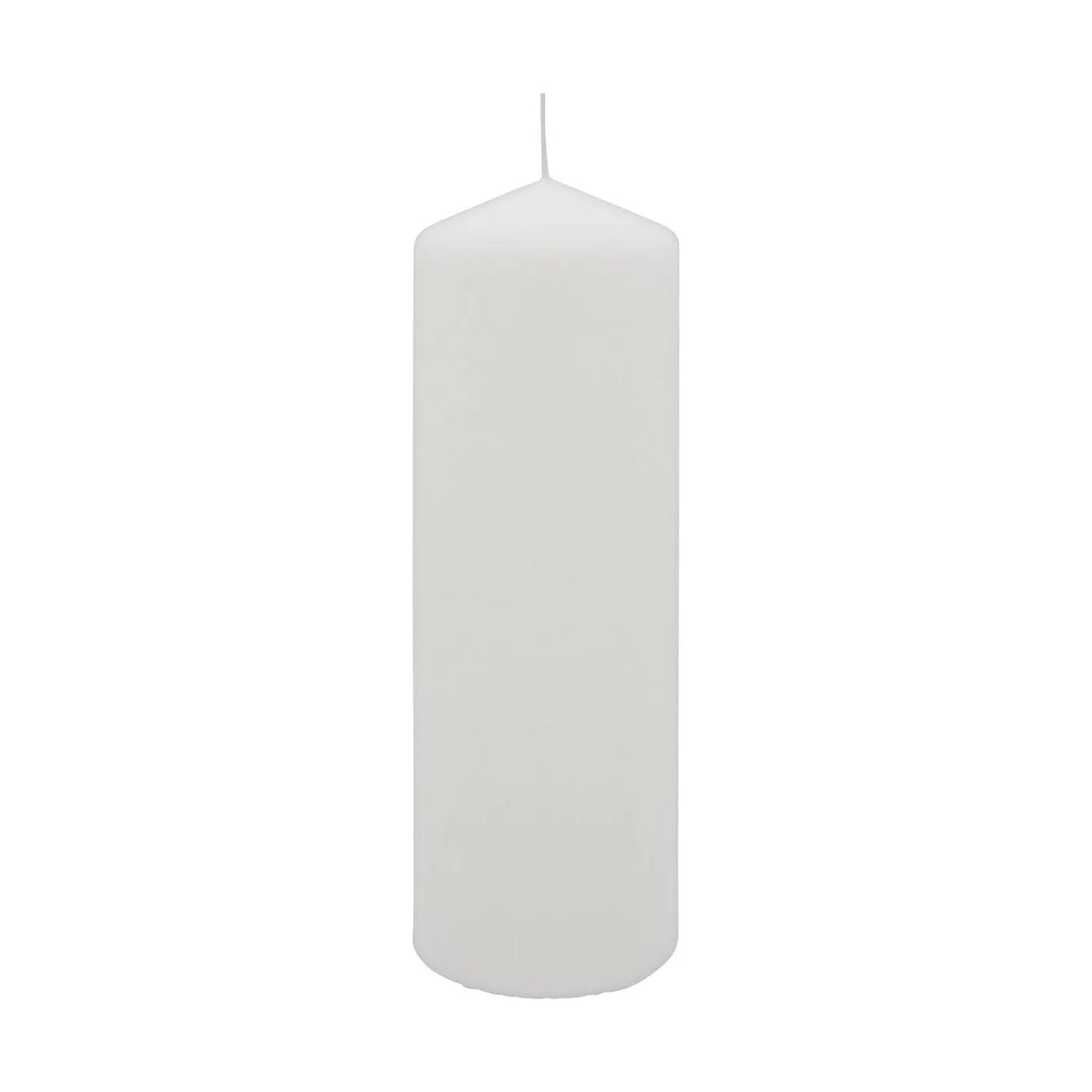 Rubin Licht White Pillar Candle for Home Decor 200x70 mm