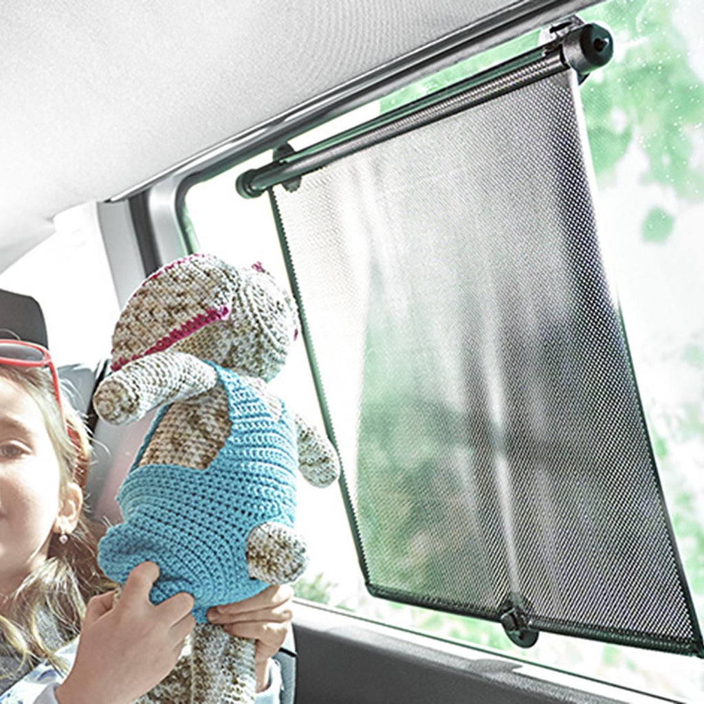 Miny Baby Car Sun Shade - Protects Children from UV Rays, Easy Install & Durable PVC Material