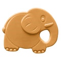 Bambino Baby Rubber Teething Toy - Soft Elephant Shape for Natural Teething Relief