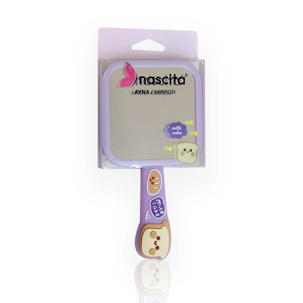 Nascita Purple Figured Hand Mirror 1 Count