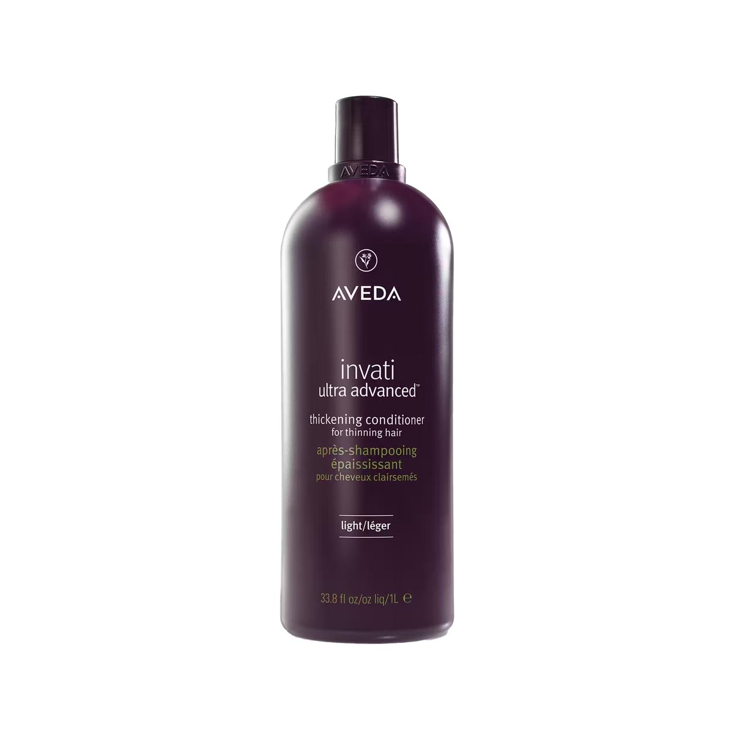 Aveda Invati Ultra Advanced Anti-Hair Loss Cream - 33.81 fl oz - Natural Hair Strengthening Treatment for Thinning Hair
