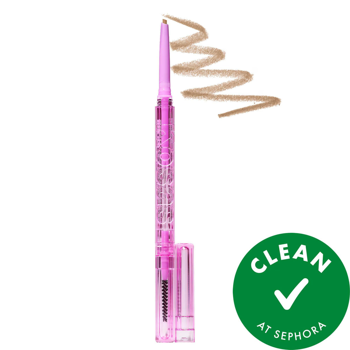 Brow Pop: Dual-Action Eyebrow Pencil - Fill, Shape & Define for a Natural, Long-Lasting Look - Vegan & Cruelty-Free