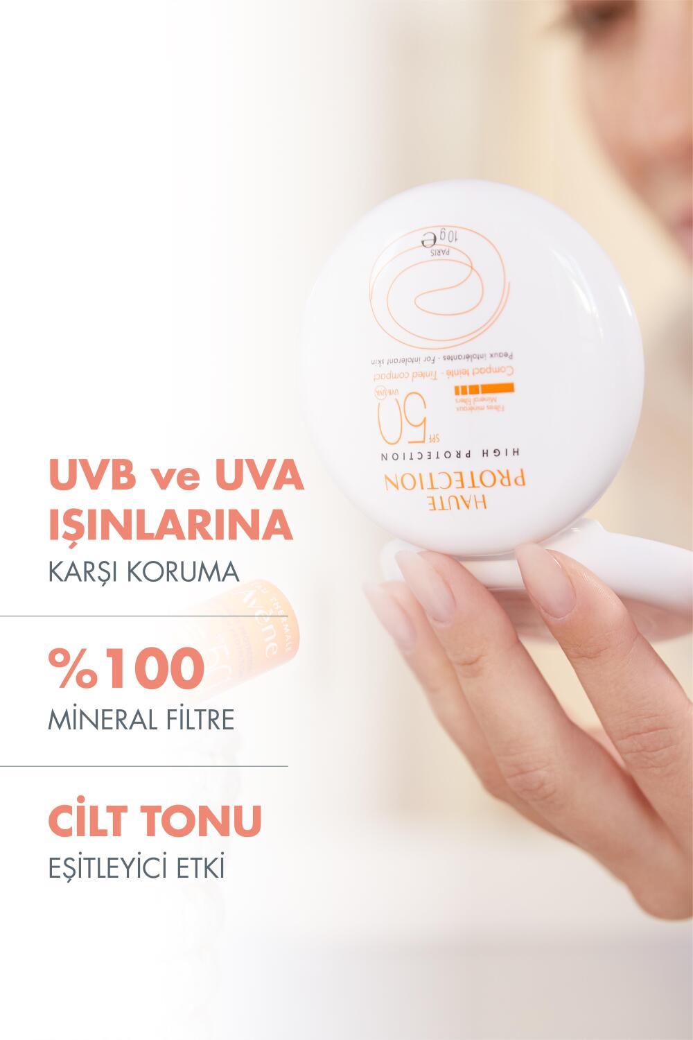 Avène Compact Dore Mineral Sunscreen SPF 50+ - 10g