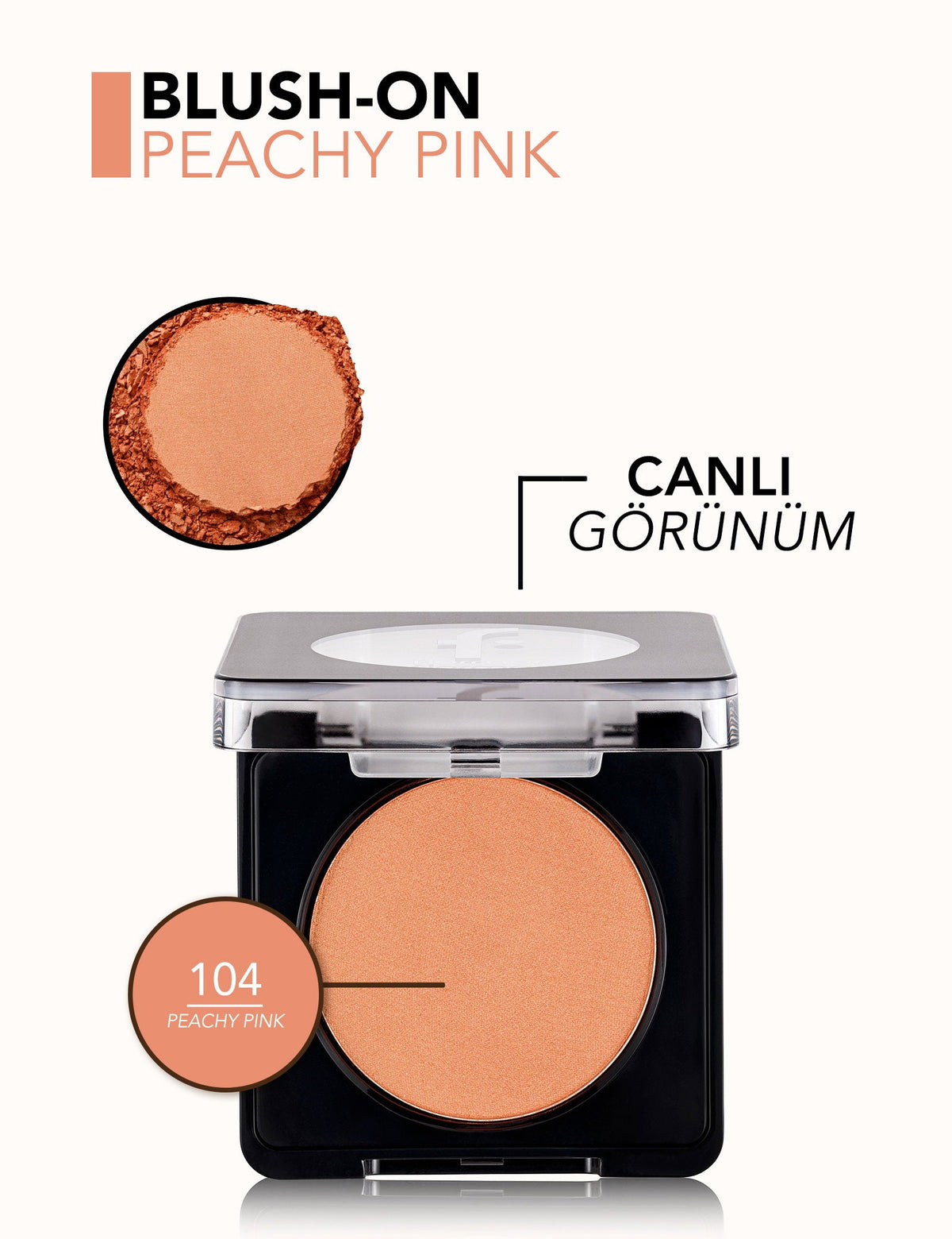 Flormar Blush-On Shimmering Compact Powder Blush 6g