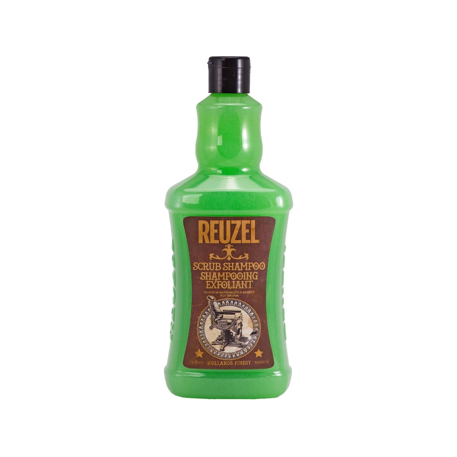 Reuzel Reuzel Scrub Shampoo - 1000ml Deep Cleansing & Purifying Hair Care