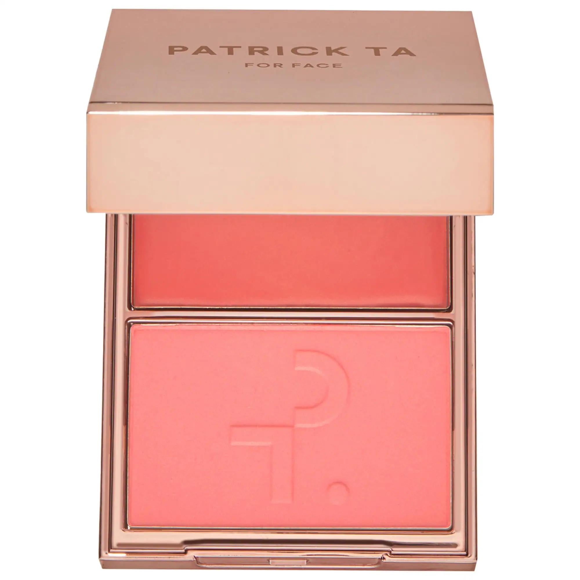 Major Headlines Blush Duo Compact - Cruelty-Free, Gluten-Free Cream & Powder Blush for Radiant Glow
