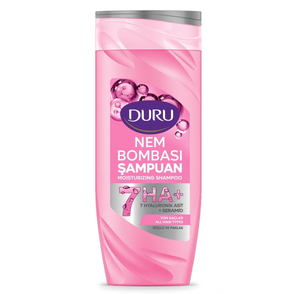 Duru Moisture Bomb Strong & Shiny Shampoo 400 ml
