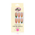 Eklips Artificial Nails, Press-on Nails French Manicure - Salon-quality Nails at Home