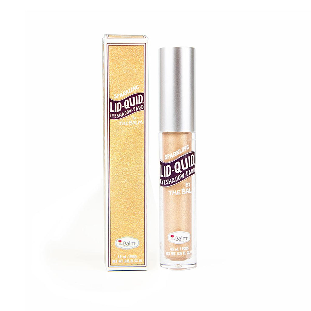 theBalm Liquid Eyeshadow - Likit Far Champagne, Shimmery, Long-Lasting Eye Makeup with Buildable Formula