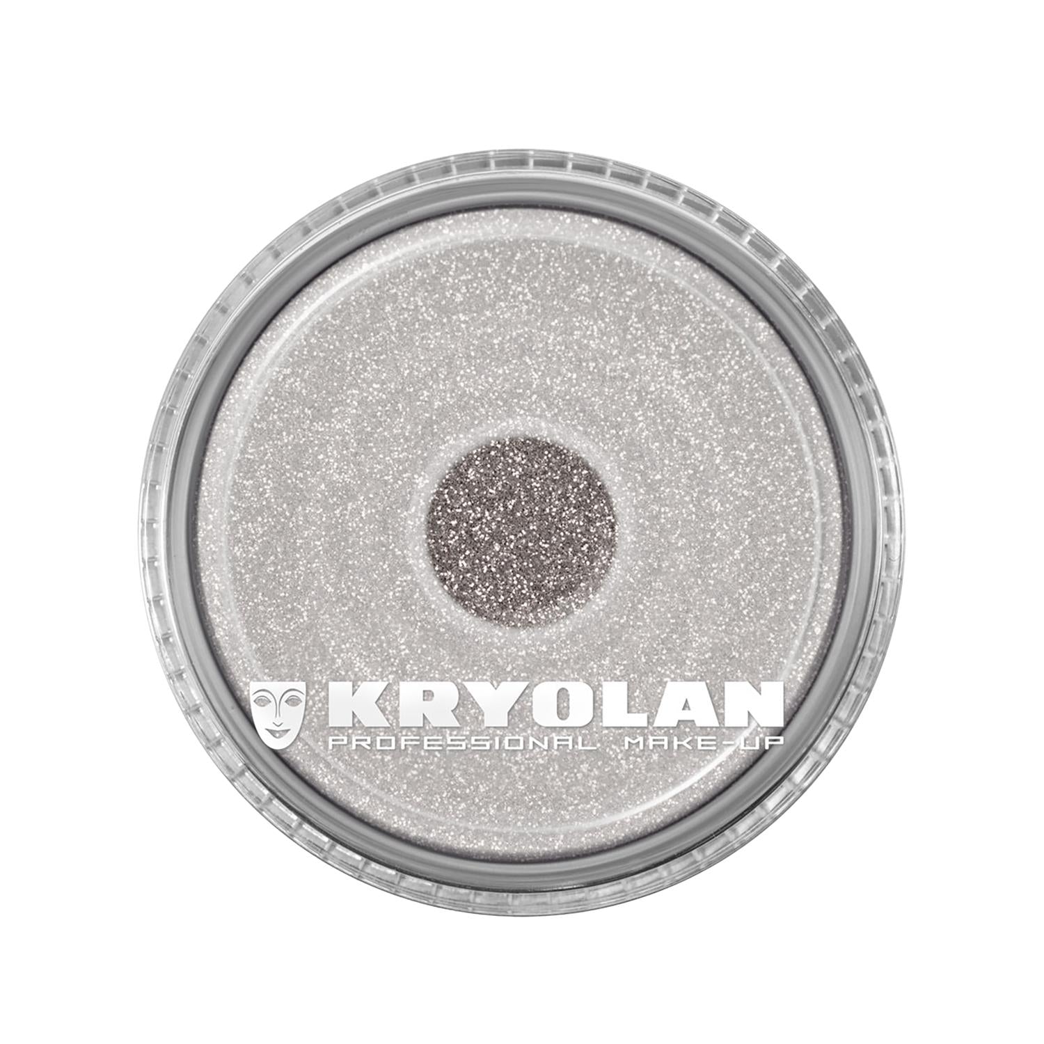 Kryolan Polyester Glimmer Fine Silver Glitter 4g