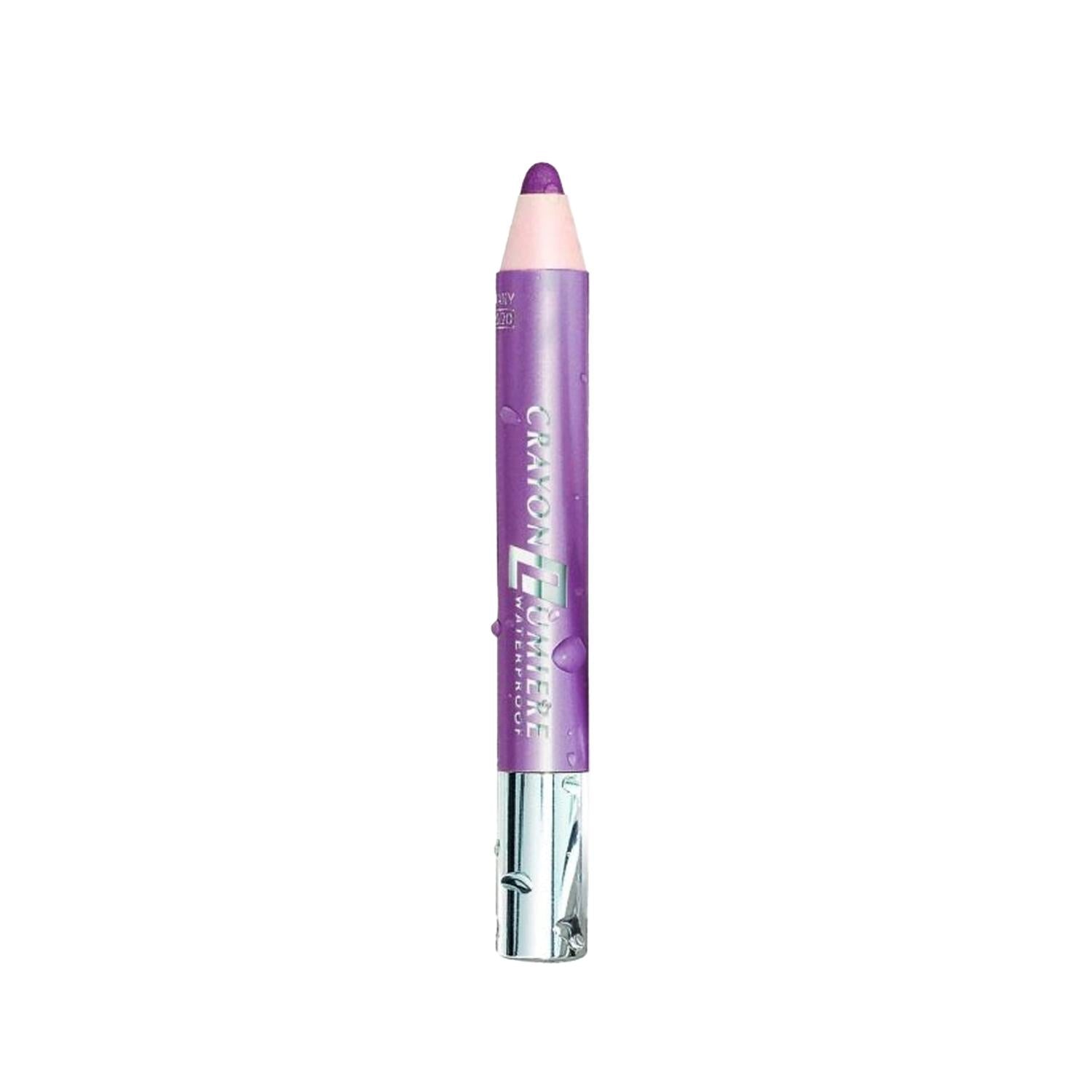 Mavala Crayon Lumiere Sedefli Nail Polish - Prune Flambee Shade with Mother-of-Pearl Effect
