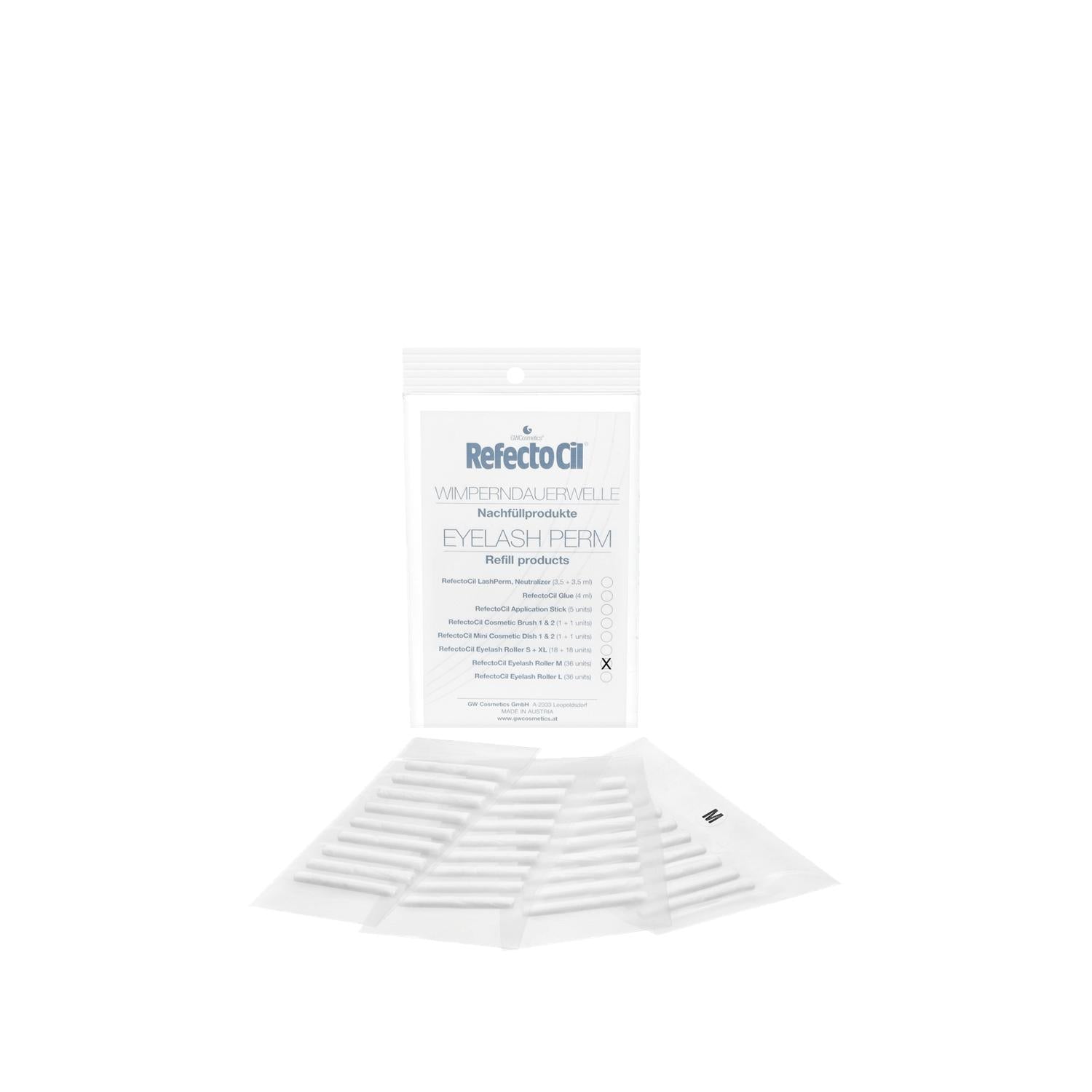RefectoCil Eyelash Roller Medium 36 Count - Professional Eyelash Curling Tool