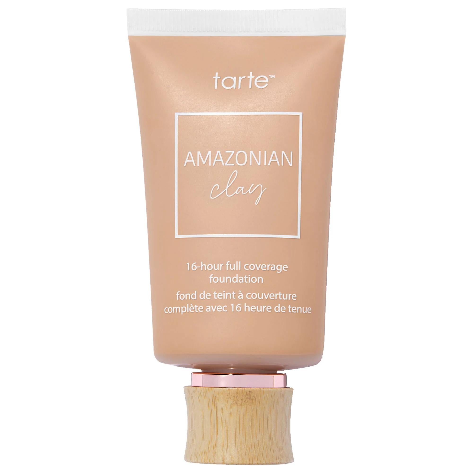 Amazonian Clay 16-Hour Full Coverage Foundation - Long-Lasting, Matte Finish, Vegan & Cruelty-Free Makeup