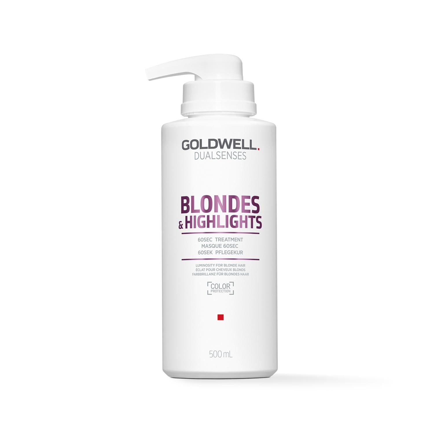 Goldwell Dualsenses Blondes & Highlights 60Sec Hair Mask for Blonde Hair - 16.91 fl oz