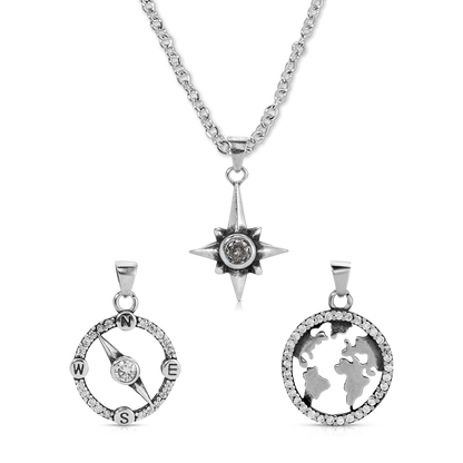 Around the World in 80 Days - Limited Edition - Necklace Charm Set