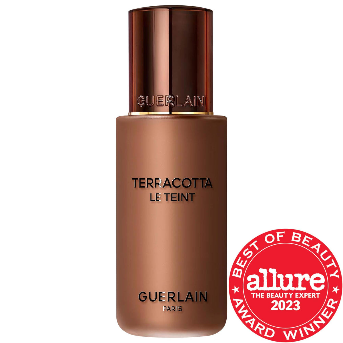Guerlain Terracotta Le Teint: Luminous Matte Liquid Foundation - 24H Wear, Medium Coverage, Healthy Glow