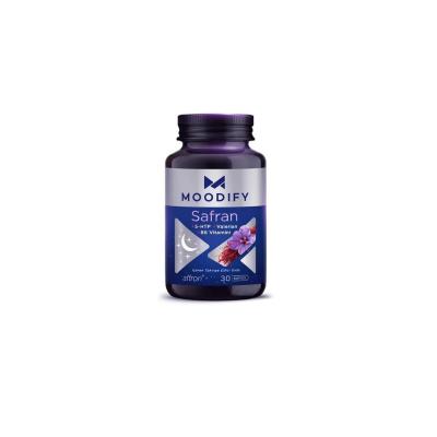Moodify - Safran Extract with 5-HTP, Valerian, Vitamin B6 - 30 Capsules