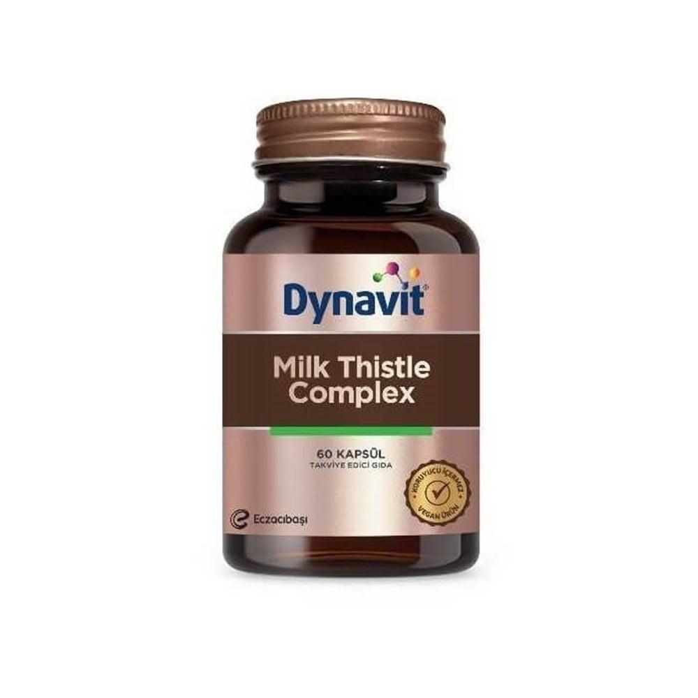 Dynavit Milk Thistle Complex Dietary Supplement for Liver Support - 60 Capsules