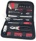 56 Piece SAE Auto Tool Set In Zipper Case - DT9774