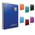 Gõpta A5 Spiral Notebook: 80 Lined Sheets, Durable PP Cover - Perfect for Students, Office, and Note-Taking