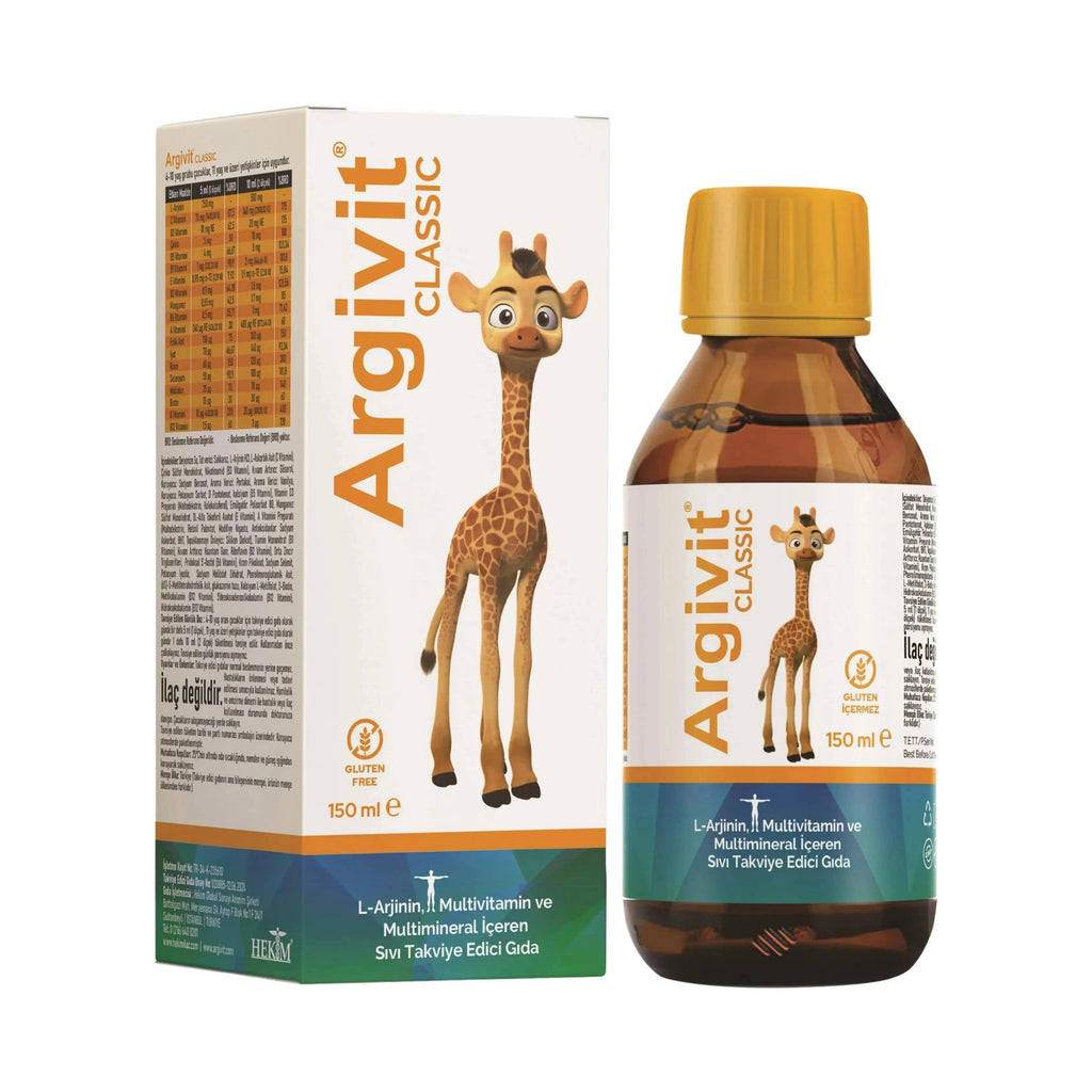 Argivit Multivitamin Syrup - Boosts Overall Health & Fills Nutritional Gaps - 150ml