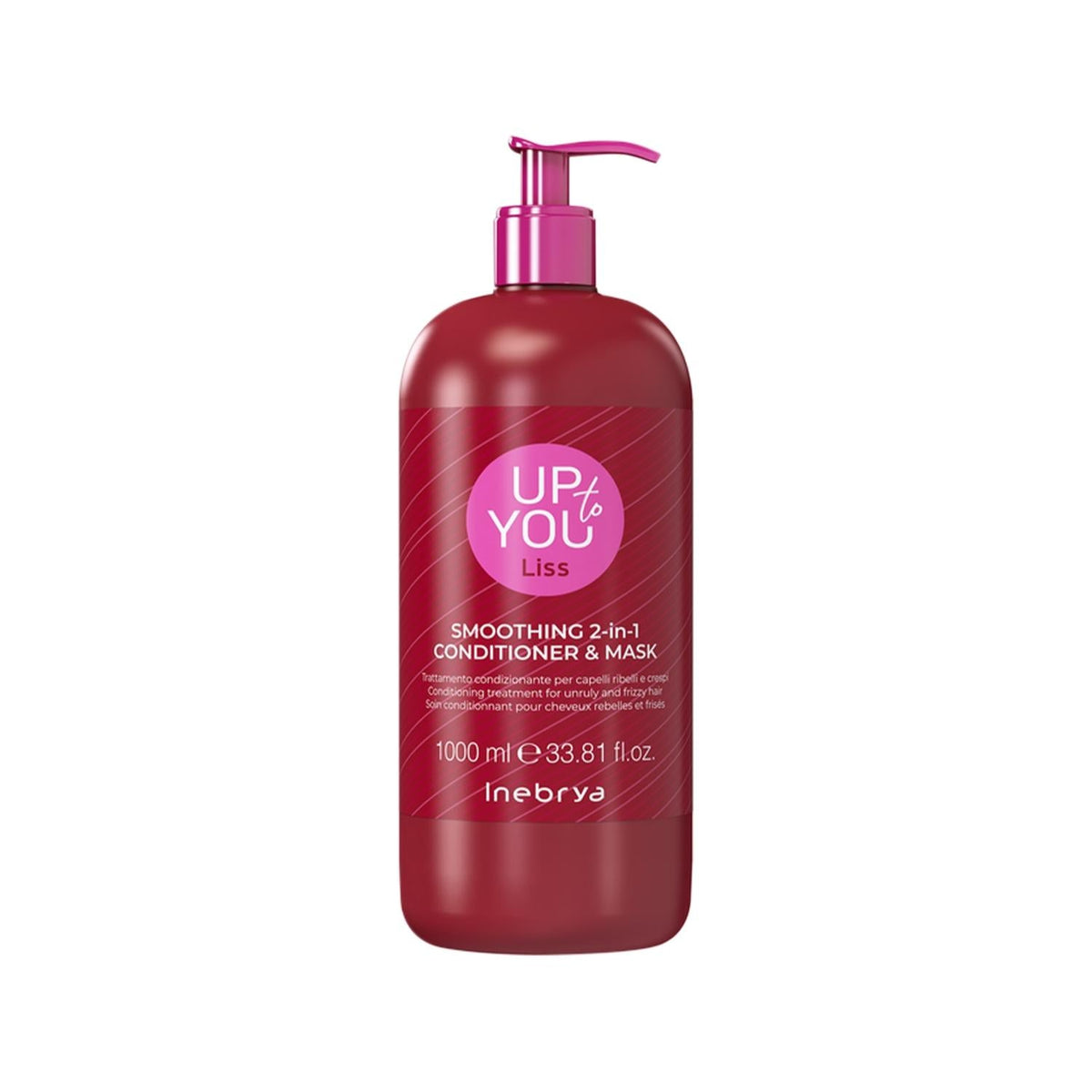 Inebrya Up to You Liss Smoothing 2-in-1 Mask & Conditioner 1000ml