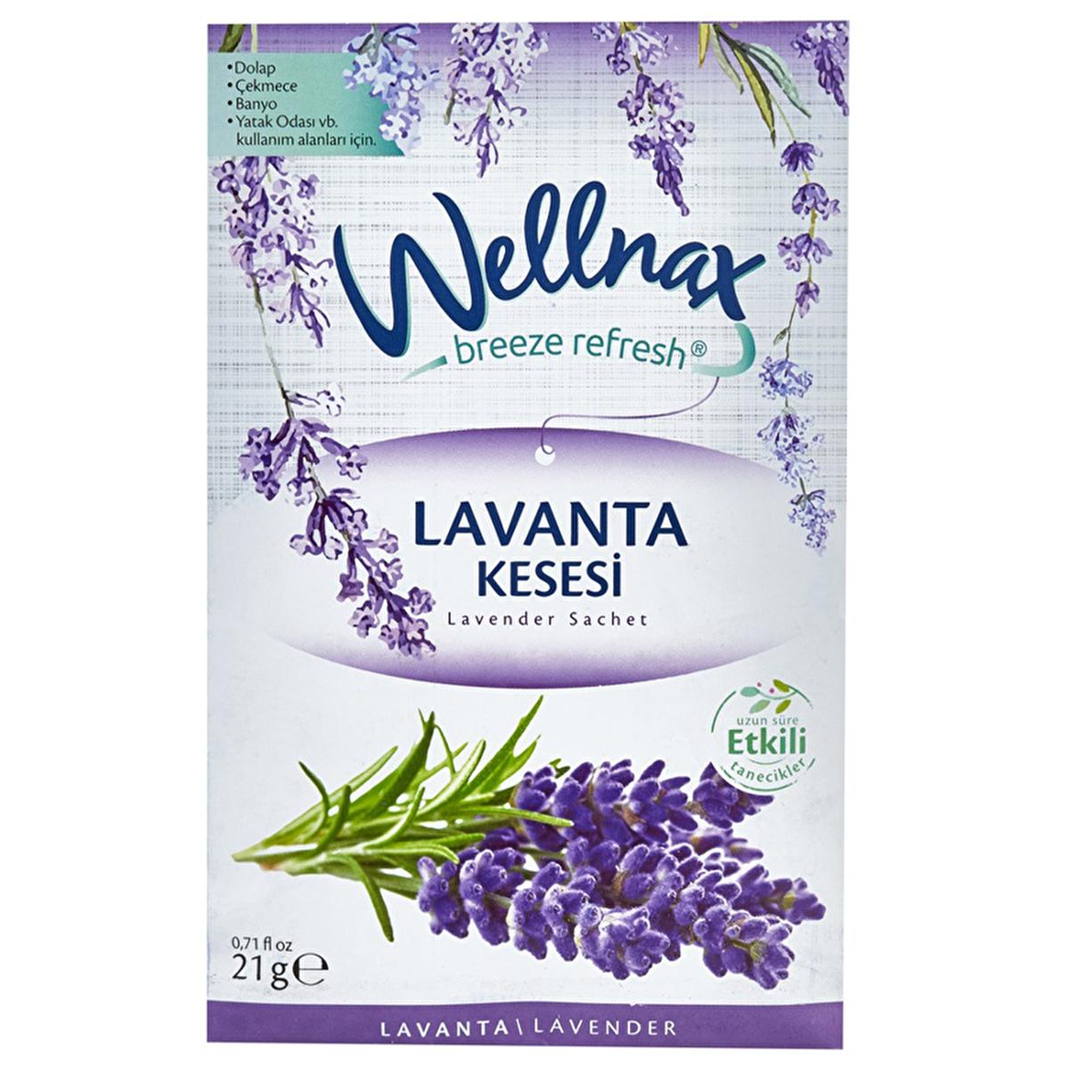 Wellnax Lavender Scented Drawer Bag - Aromatic Fragrance for Homeowners and Fragrance Enthusiasts | 21g