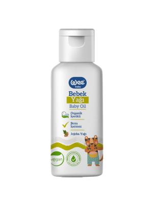 Wee Baby Natural Baby Oil - 5.07 fl oz, Organic & Vegan, Moisturizing & Gentle for Sensitive Skin