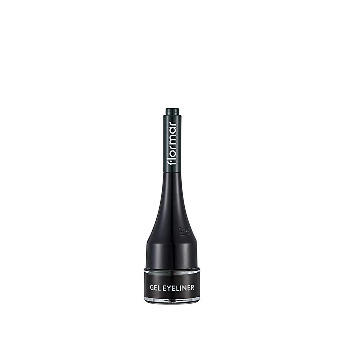 Flormar Gel Eyeliner - High-Pigment, Matte Finish, Coconut Oil Infused - Green, Blue, Brown, Black