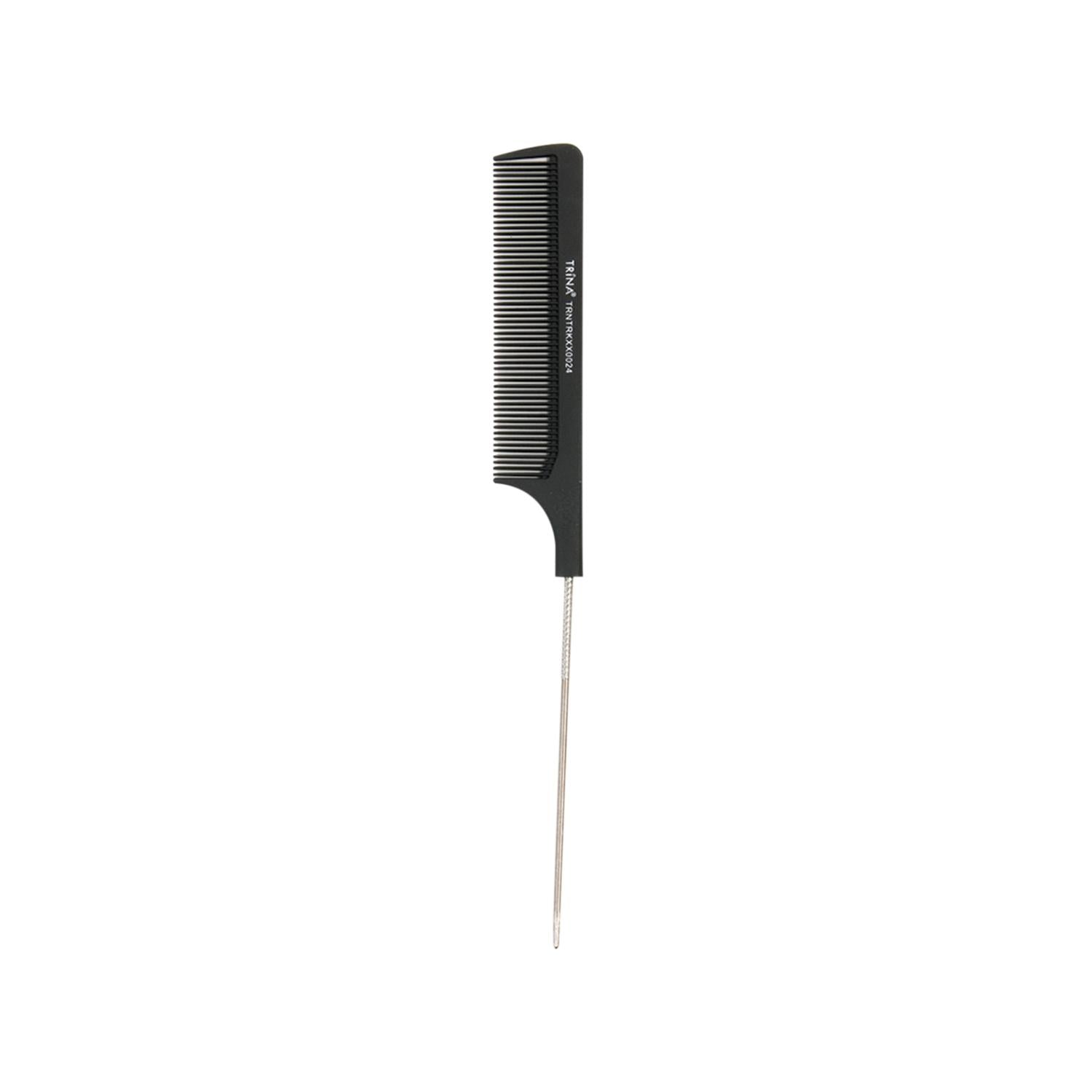 Trina Carbon Comb 24 - Premium Carbon Hair Comb for Effortless Detangling & Styling