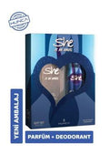 She Angel Perfume and Deodorant Set for Women: Long Lasting Fresh Scent, Alcohol & Paraben Free
