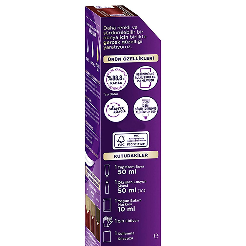 Palette Hair Dye - Vibrant, Nourishing, and Long-Lasting Color for Intense Shine