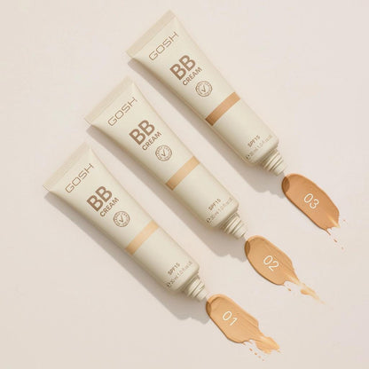 Gosh BB Cream 002 Beige Hydrating Tinted Moisturizer 30ml