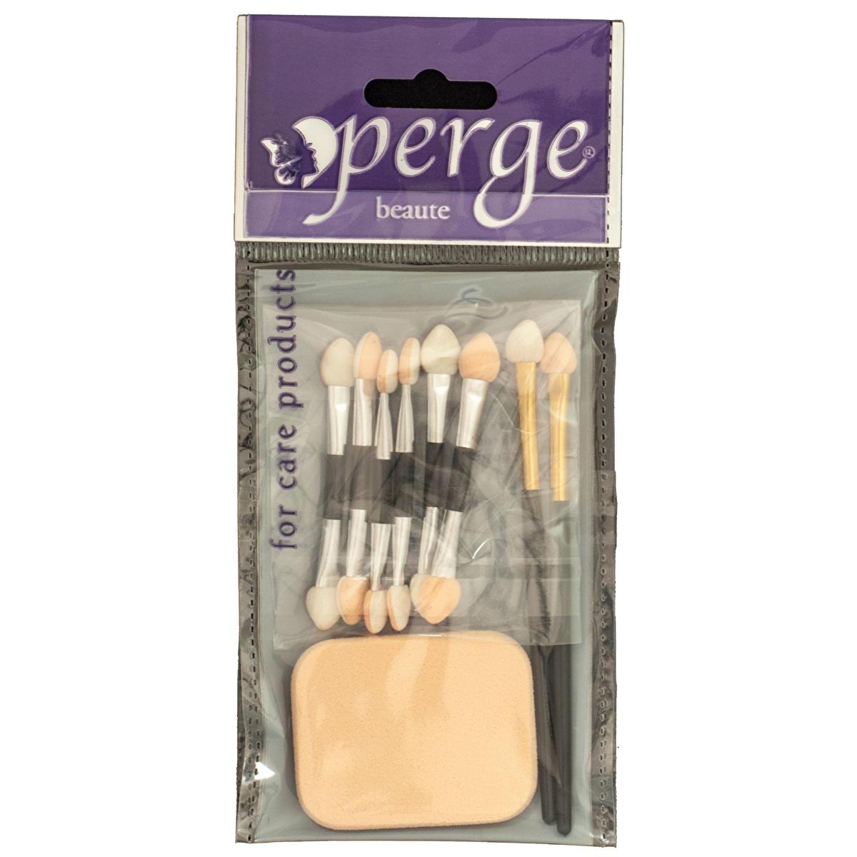 Perge Makeup Brush Set PBT-900 - Precision Eyeshadow Brushes for Professional Makeup Application