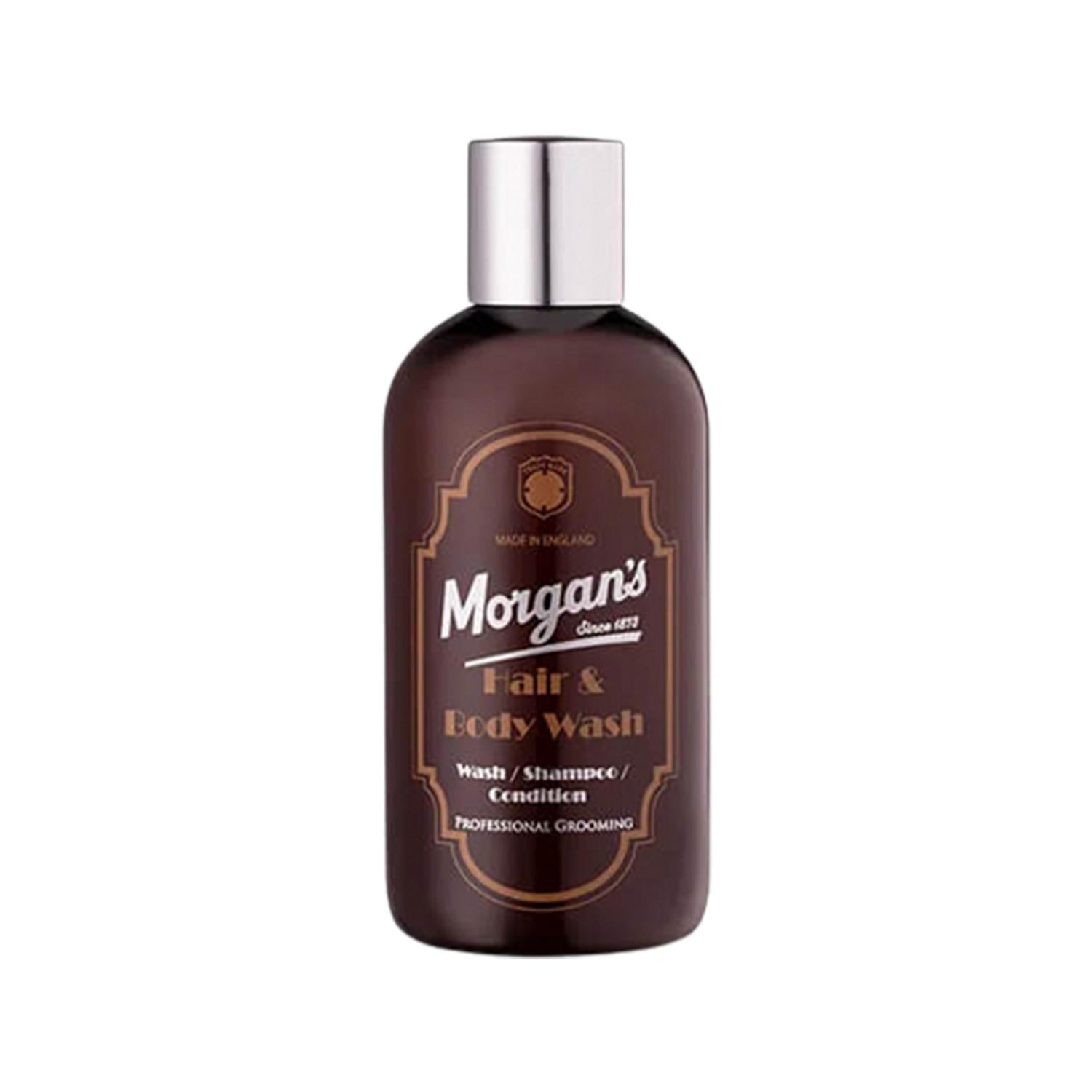 Morgan's Pomade 2-in-1 Hair and Body Shampoo - 8.45 fl oz, Convenient Grooming Solution