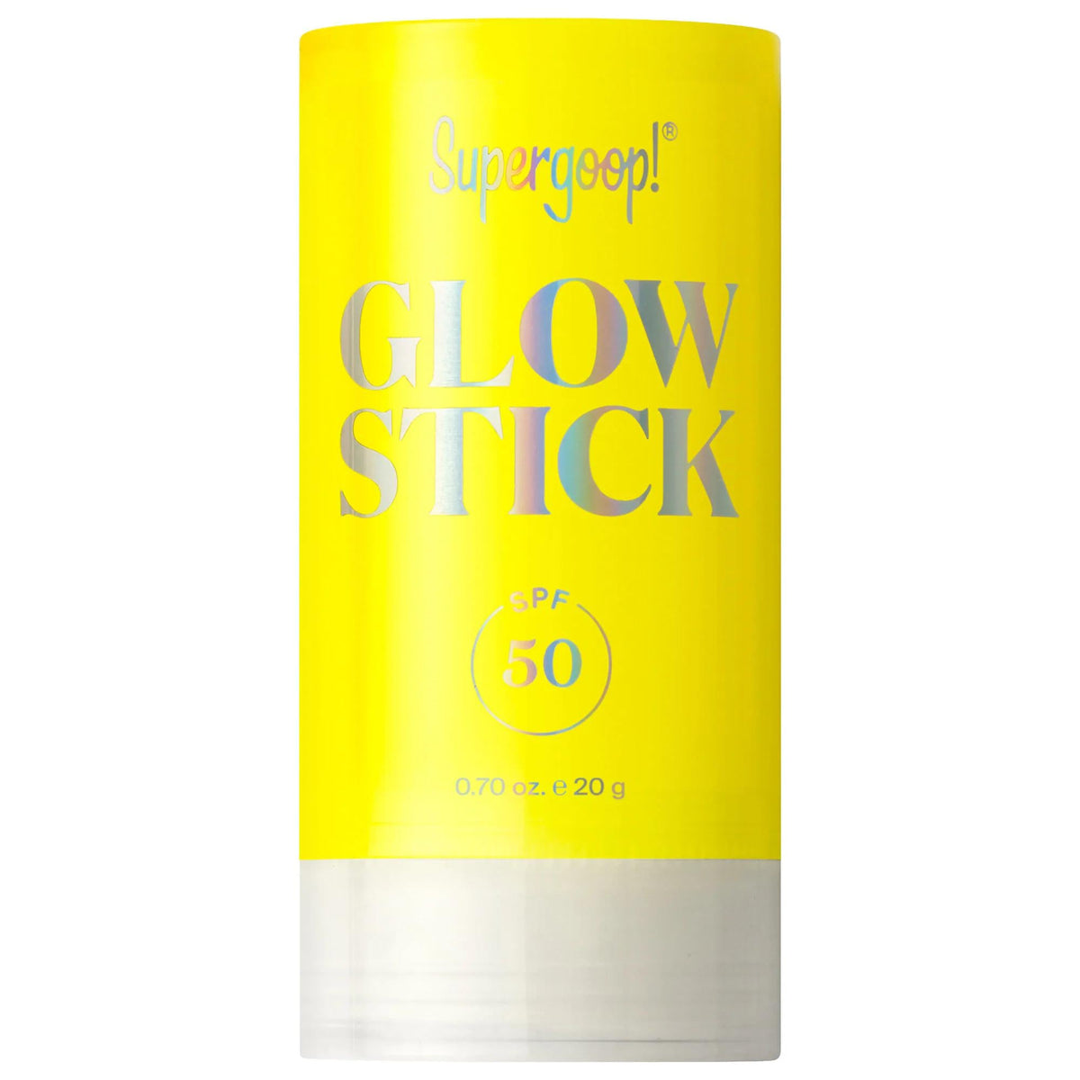 Glow Stick Sunscreen SPF 50 - Portable, Mess-Free Sun Protection with Glowy Finish