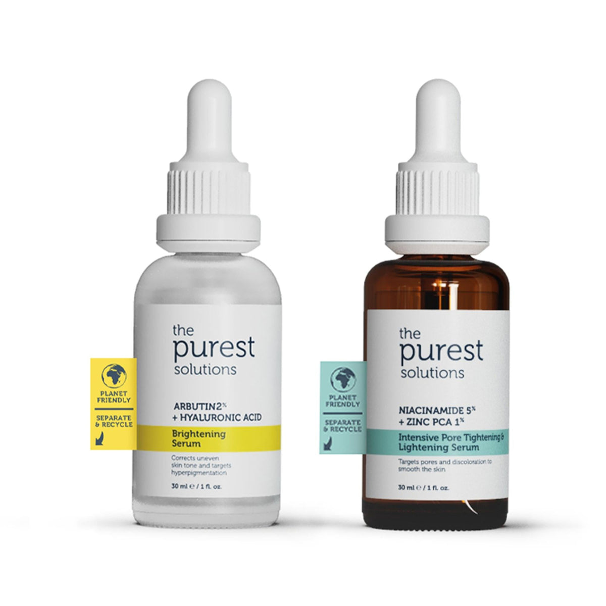 The Purest Solutions Skincare Set - Dark Spot Correction & Skin Tone Evening Intensive Care