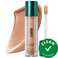 Glow & PROTECT - SPF 50+ Liquid Highlighter for Radiant Glow, Vegan & Cruelty-Free, Hydrating & Non-Comedogenic Makeup