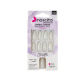 Nascita 36-Piece Reusable Stiletto False Nail Set for DIY Nail Art - Easy Application, Long-Lasting Nail Enhancement