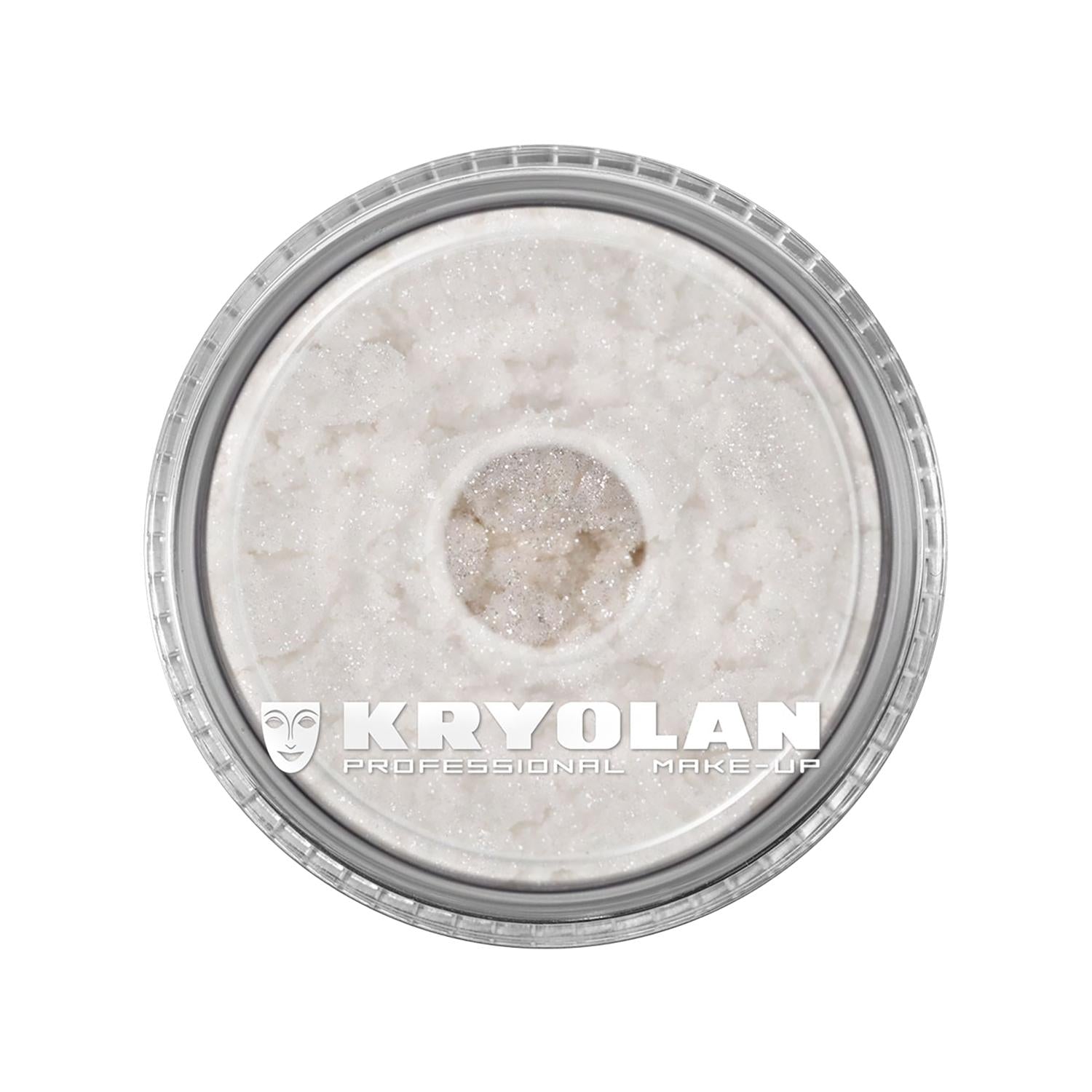 Kryolan Glamour Sparks Glitter Powder in Silver 3g