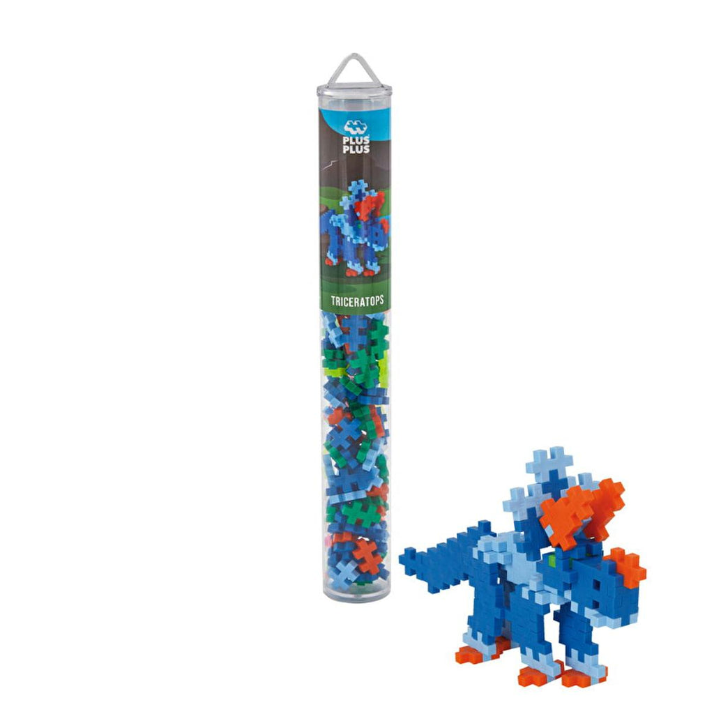 Plus Plus Astronot Educational Construction Toy for Kids - 100 Piece Creative Building Set in Reusable Tube