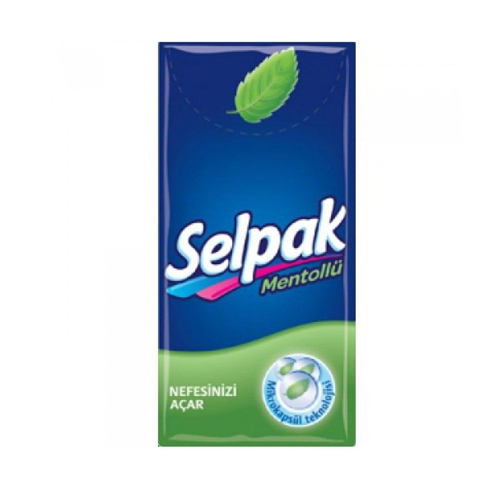 Selpak Menthol Wipes - Breath Freshening Relief | 20 Ct