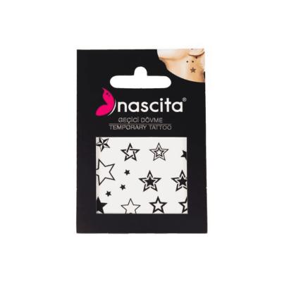 Nascita Stars Sticker: Easy Apply Temporary Star Tattoos for Kids & Adults - Body Art Stickers, 20 Count