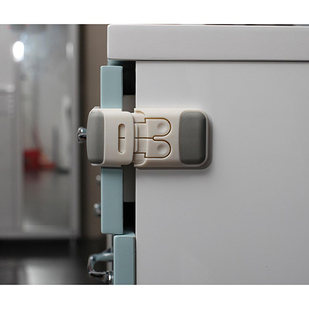 Miny Baby Safety Drawer Lock with Double Security Button - Childproof Solution for Parents
