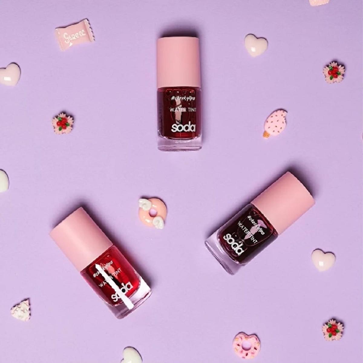 Soda Water Tint Liquid Blush 003 Thrice Beautiful - Long Lasting, Multi-Purpose Makeup for Cheeks and Lips